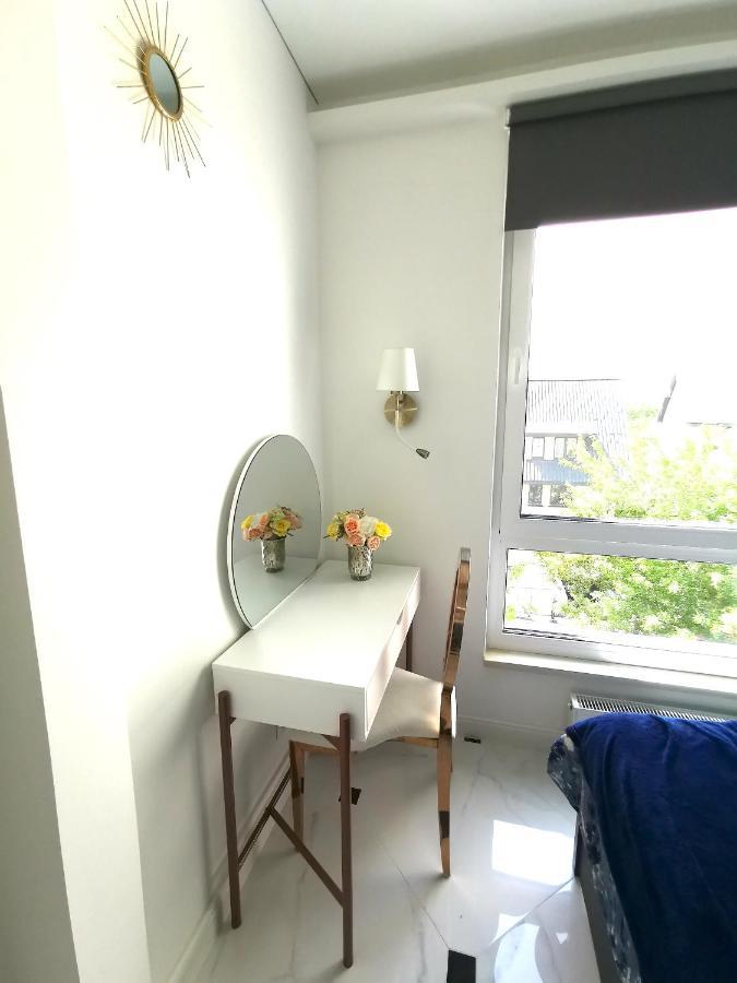 Luxury Penthouse With Large Terrace & Panoramic Old Town View Apartment Vilnius Bagian luar foto